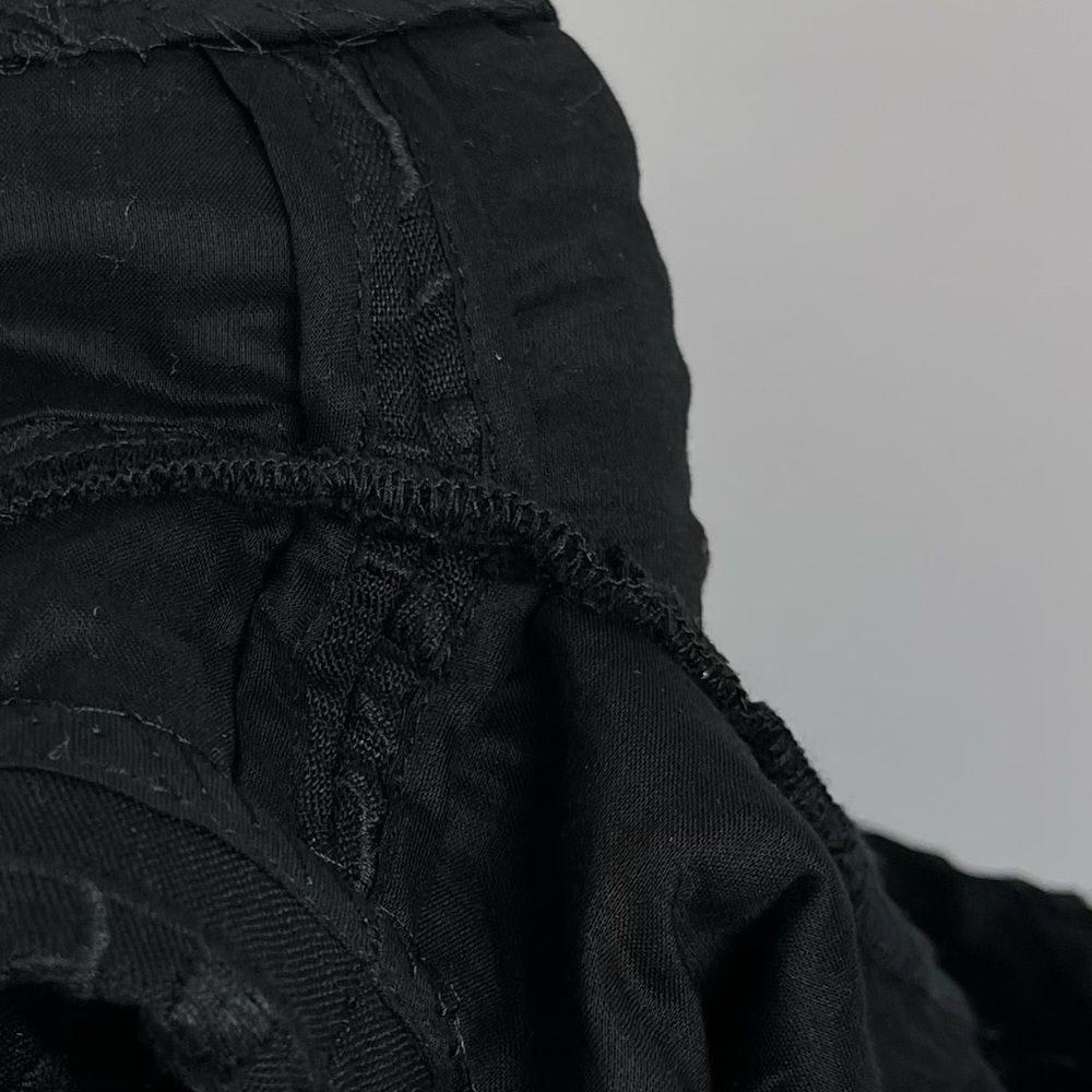 Theory Micro E Embroidered Eyelet Linen Dress Shorts Boho Pant Minimalist 00 - Picture 13 of 16